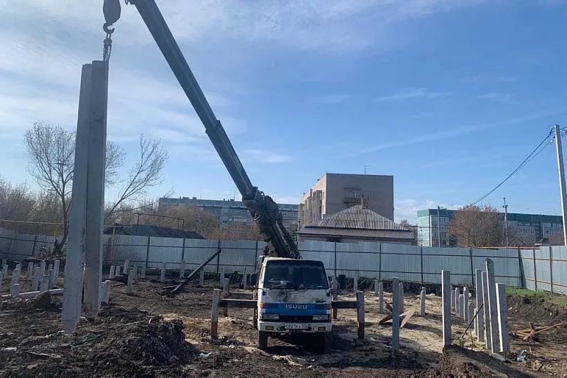 В&nbsp;самарском городе Октябрьске приступили к&nbsp;строительству жилого дома