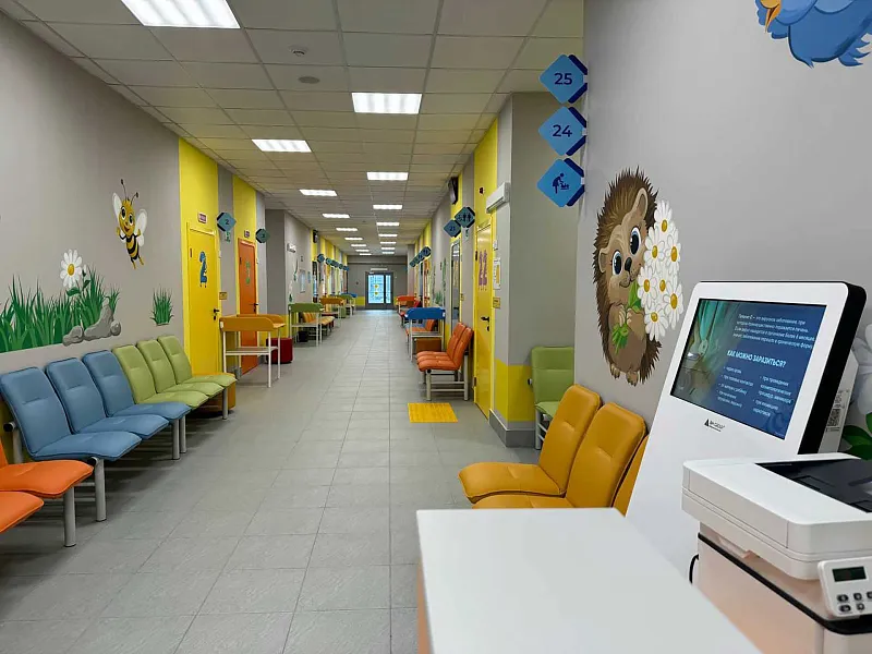 В&nbsp;Пушкинском районе Петербурга открыли здание детской поликлиники № 49