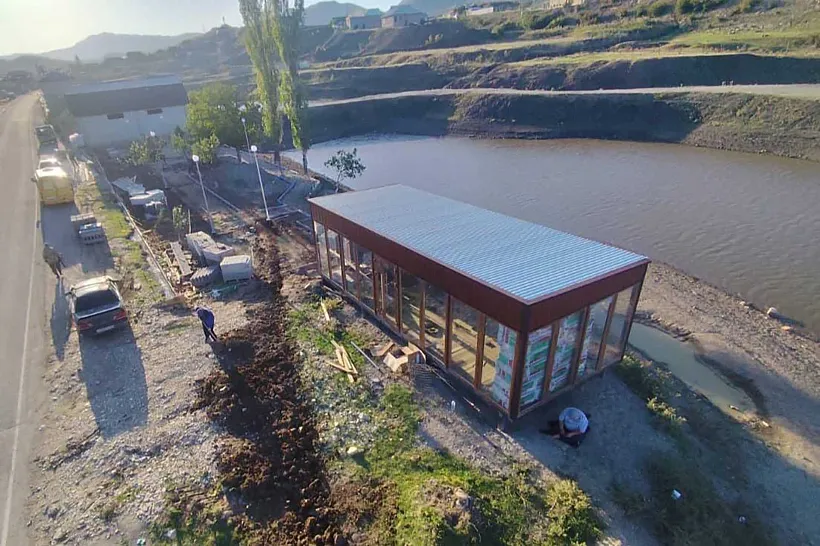 В&nbsp;Казбековском районе Дагестана завершают благоустройство двух территорий