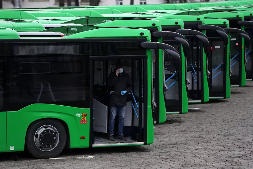 Новосибирск получил 40&nbsp;новых автобусов