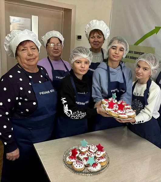 В&nbsp;поселке Самойловка Саратовской области дети испекли печенье для&nbsp;пап