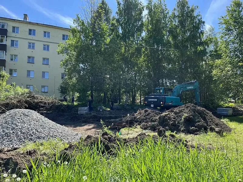 В&nbsp;Белозерске на&nbsp;Вологодчине стартовало благоустройство парка Воинской Славы
