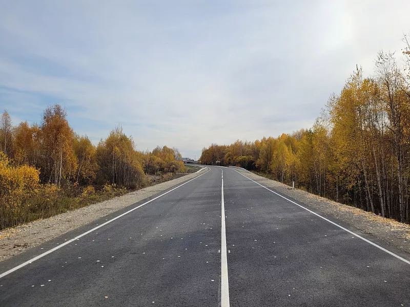 В&nbsp;Томской области обновили участок трассы Томск&nbsp;&mdash; Каргала&nbsp;&mdash; Колпашево