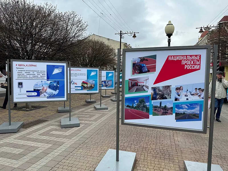 В&nbsp;Симферополе открылась фотовыставка по&nbsp;итогам реализации нацпроектов