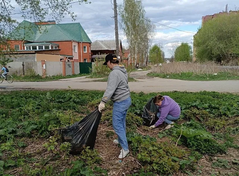 В&nbsp;городе Невьянске Свердловской области прошел субботник