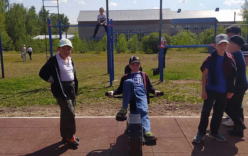 В&nbsp;селе Федоровка Республики Башкортостан открылась спортивная площадка ГТО