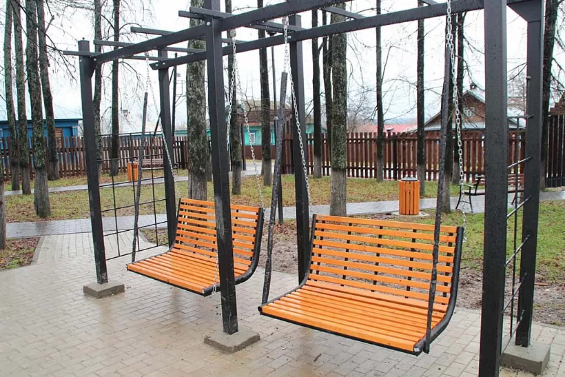 В&nbsp;Нижегородской области благоустроили парк в&nbsp;поселке Красные Баки