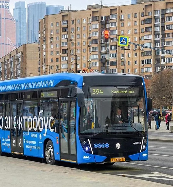 На&nbsp;маршрут № 394&nbsp;в&nbsp;Москве вышли электробусы