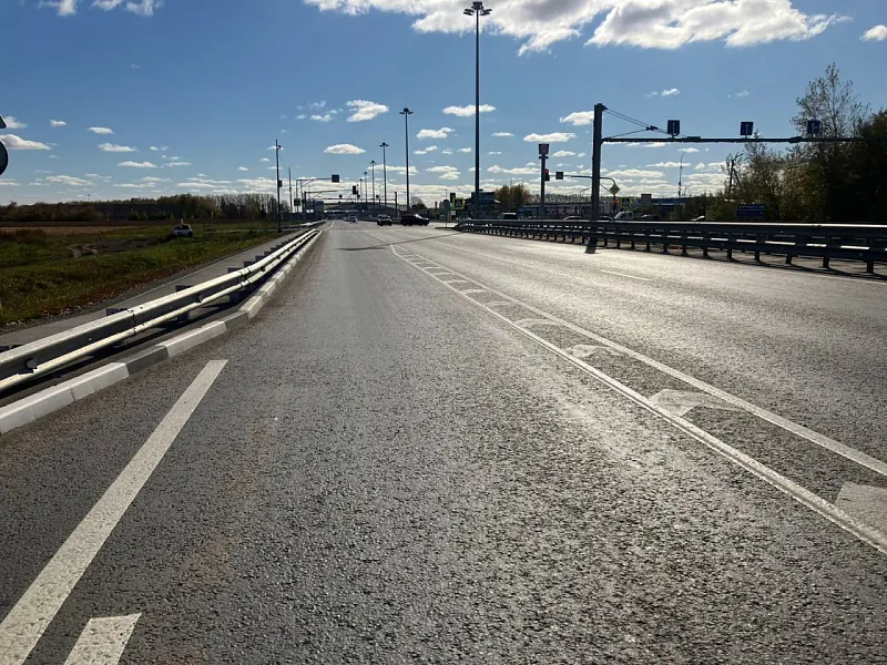 В&nbsp;Новосибирской области досрочно отремонтировали участок Советского шоссе