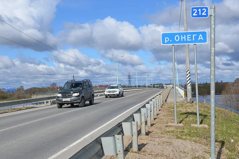 В&nbsp;Архангельской области отремонтируют мост через реку Онегу
