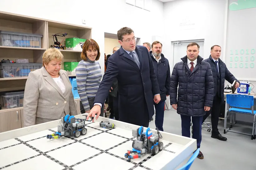 В&nbsp;нижегородском поселке Ветлужском открылась школа с&nbsp;&laquo;Точкой роста&raquo;