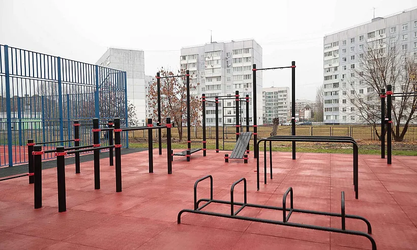 В&nbsp;Ульяновске открыли новую &laquo;умную&raquo; спортивную площадку