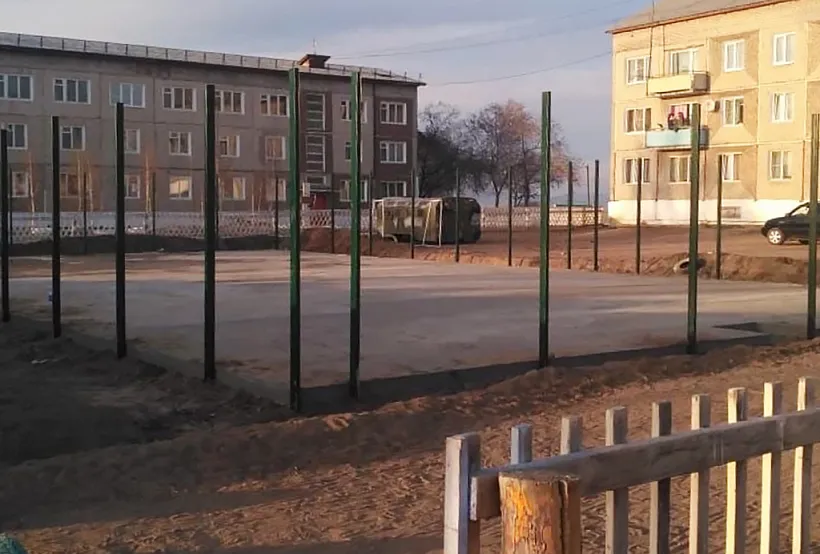 В&nbsp;бурятском поселке Тапхар оборудуют спортивную площадку