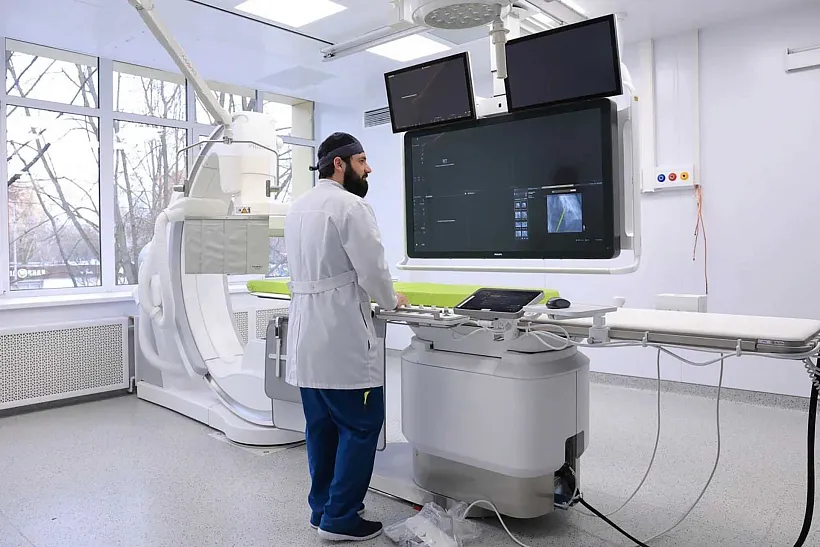 В&nbsp;сосудистом центре больницы города Королёва установили ангиограф