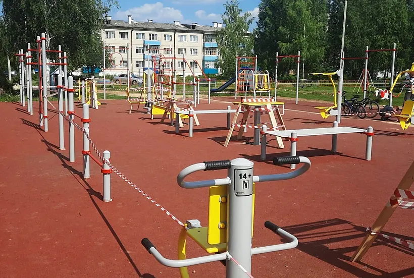 Новая площадка ГТО в&nbsp;поселке Сернур Республики Марий Эл скоро откроется