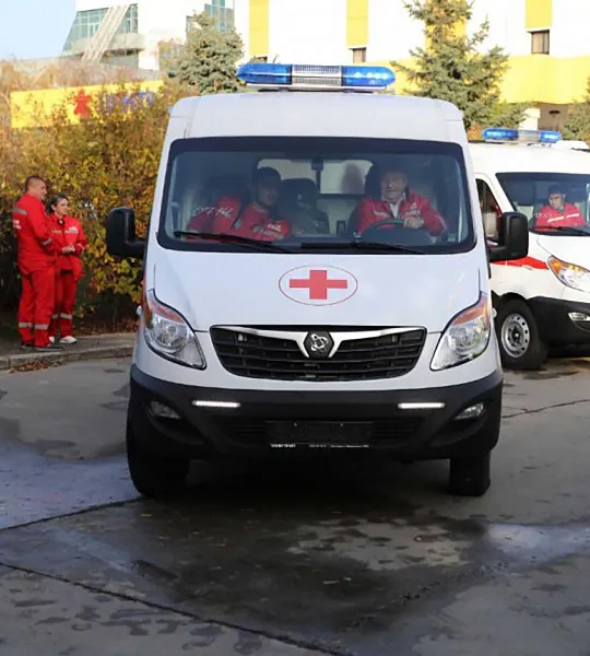 Станция скорой медицинской помощи Кубани получила новые автомобили