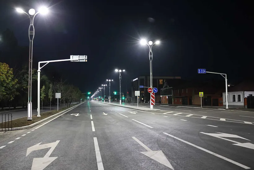 В&nbsp;Грозном досрочно завершили ремонт улицы Айдамирова