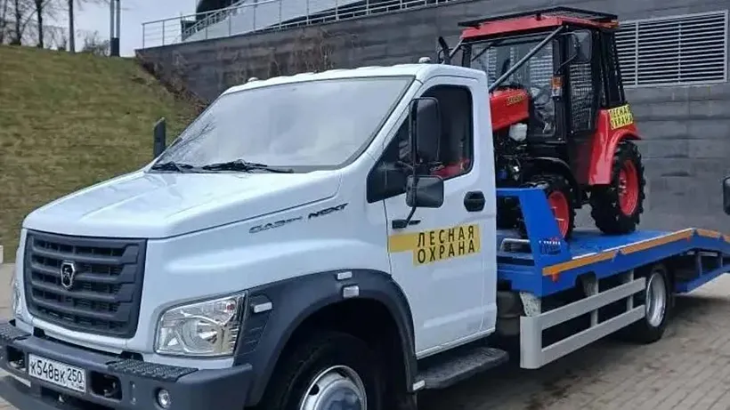 Автопарк Истринского лесничества Подмосковья пополнился спецтехникой