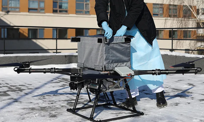 В&nbsp;Петербурге успешно испытали беспилотник-курьер компании &laquo;Колибри&raquo;