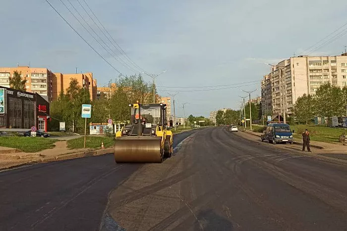 В&nbsp;Кирово-Чепецке начался ремонт семи участков улиц