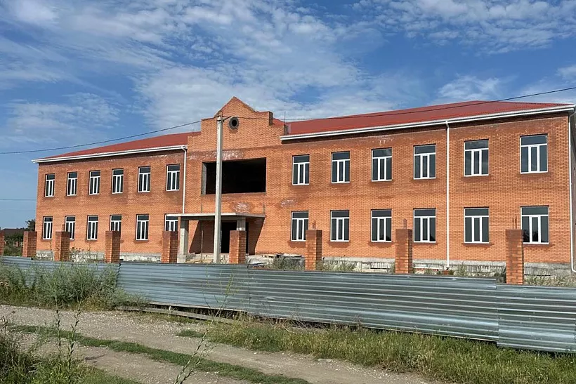 Новую начальную школу в&nbsp;поселке Примыкание в&nbsp;Чечне достроят к&nbsp;1&nbsp;сентября