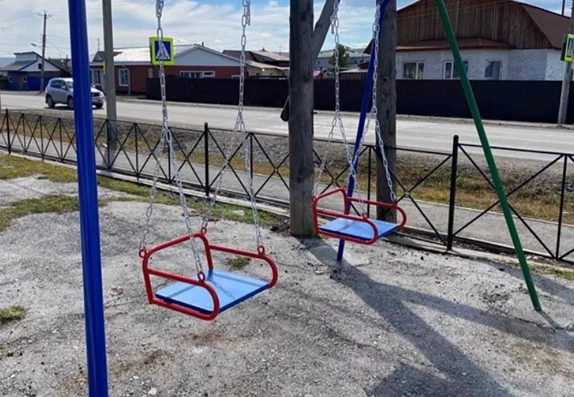 В&nbsp;селе Багдарин на&nbsp;севере Бурятии завершилось благоустройство дворов