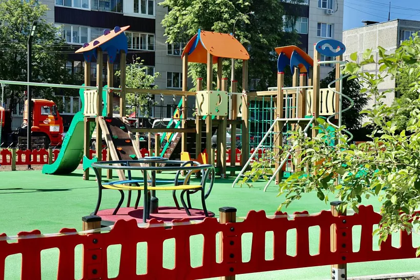 В&nbsp;подмосковном Электрогорске благоустроили пешеходную зону