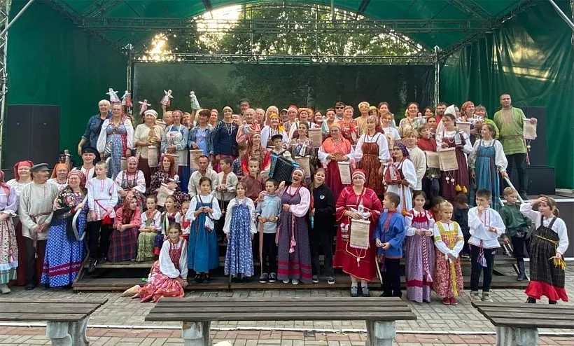 Мастерицы из&nbsp;Санкт-Петербурга побывали на&nbsp;фестивале &laquo;Мастеровая слобода&raquo;