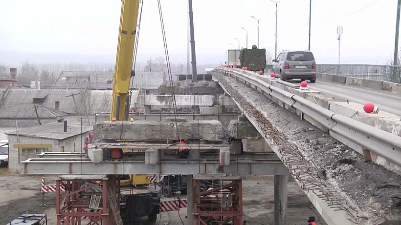В&nbsp;Новом Осколе Белгородской области отремонтировали путепровод