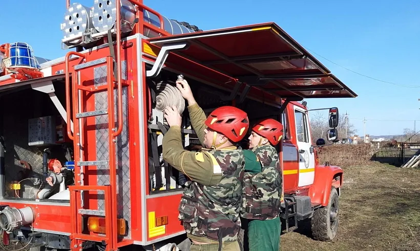 В&nbsp;Краснодарском крае провели учения по&nbsp;борьбе с&nbsp;лесными возгораниями