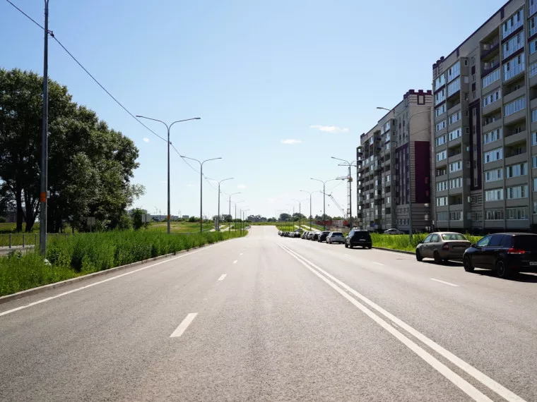 В&nbsp;Вологде запустили движение по&nbsp;новому участку дороги на&nbsp;улице Новгородской