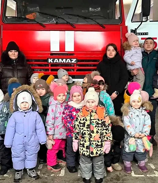 В&nbsp;Татарстане воспитанники детского сада посетили пожарную часть