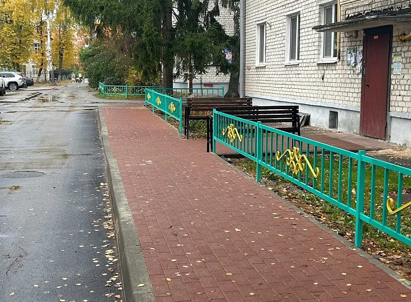 В&nbsp;Жуковке Брянской области обновили 4&nbsp;двора