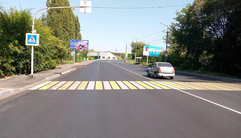 В&nbsp;Энгельсе Саратовской области отремонтировали дорогу на&nbsp;улице Маяковского