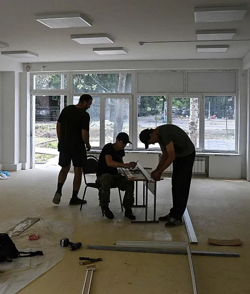 В&nbsp;селе Песь Новгородской области начался капремонт здания детского сада