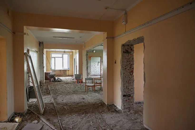 Ремонт начался в&nbsp;городской больнице Курска
