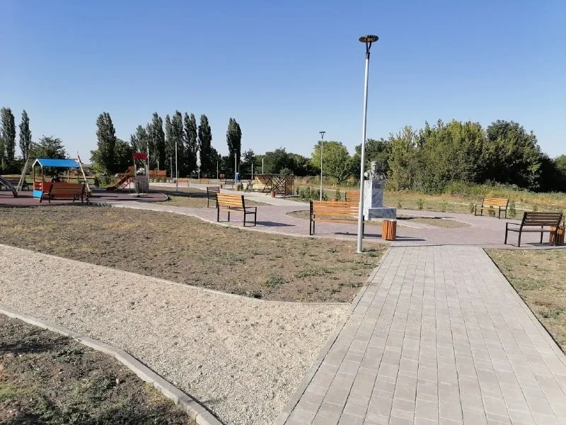 В&nbsp;крымском селе Литвиненково благоустроили сквер
