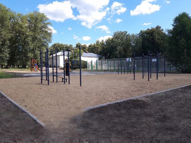 В&nbsp;поселке Красногвардейском Свердловской области обновили парк