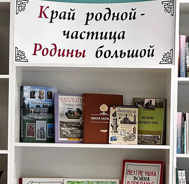 Еще&nbsp;одна модельная библиотека появилась в&nbsp;Липецкой области
