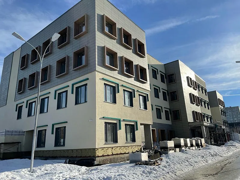 В&nbsp;поселке Дербышки Татарстана завершается строительство детской поликлиники