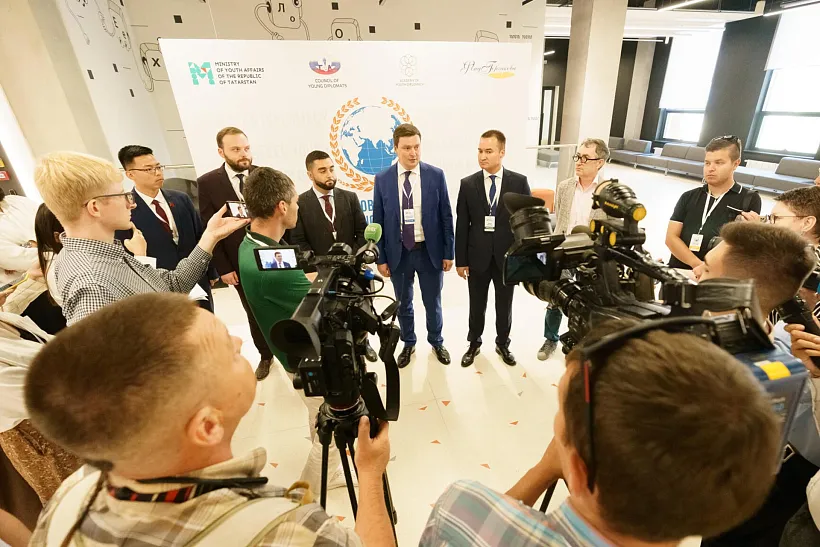 Форум молодых дипломатов в&nbsp;Казани посетили 130&nbsp;специалистов