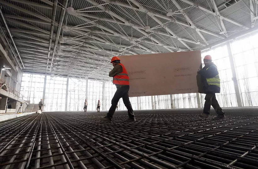 В&nbsp;Тутаеве Ярославской области ледовый комплекс готов более чем на&nbsp;40%