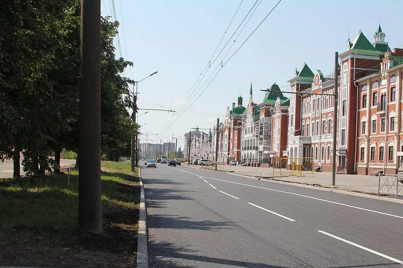 В&nbsp;Йошкар-Оле введена в&nbsp;эксплуатацию проезжая часть улицы Эшкинина