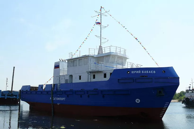 В&nbsp;Саратовской области спустили на&nbsp;воду гидрографическое судно &laquo;Юрий Бабаев&raquo;