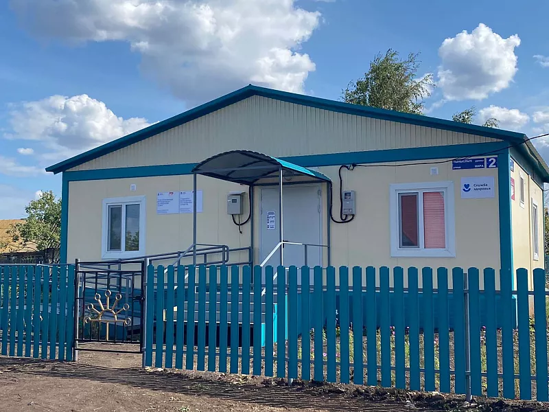 В&nbsp;башкирском селе Турумбет завершается установка нового медицинского пункта
