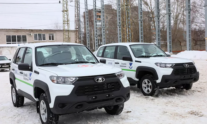 Медучреждения Тверской области получили новый санитарный транспорт