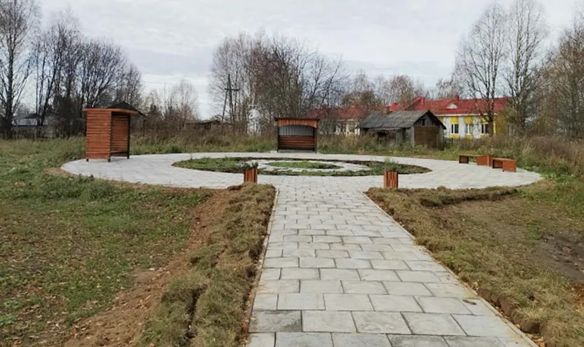 В&nbsp;селе Палауз в&nbsp;Коми благоустроили общественную территорию