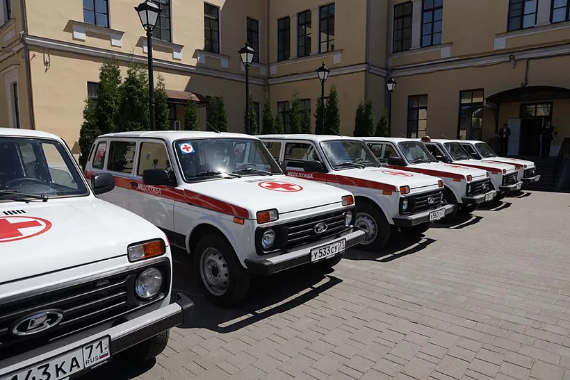 В&nbsp;Тульскую область поступили 15&nbsp;легковых автомобилей для&nbsp;районных больниц
