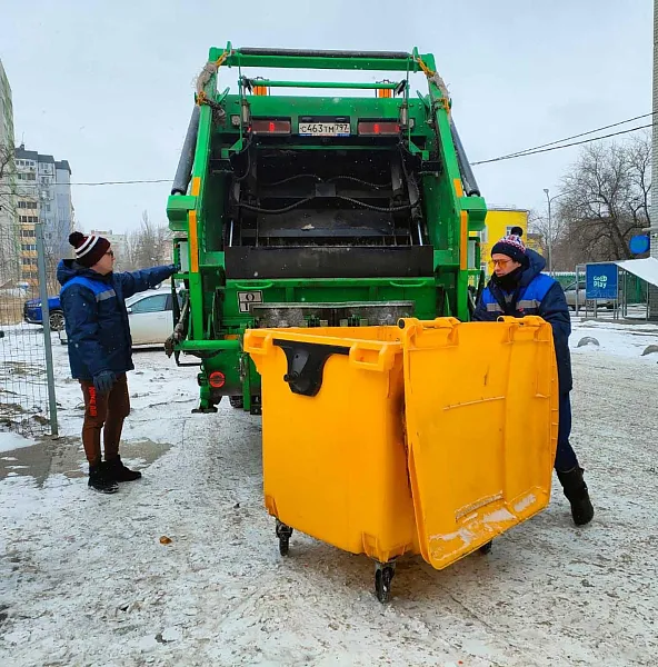 В&nbsp;Волгоградскую область доставили три новых мусоровоза