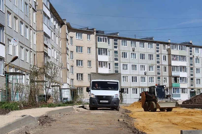 В&nbsp;городе Новомосковске Тульской области благоустроят 25&nbsp;дворов